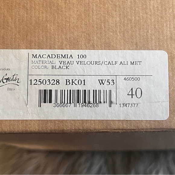 Worn once Christian Louboutin macadamia Velours boot - Picture 13 of 13